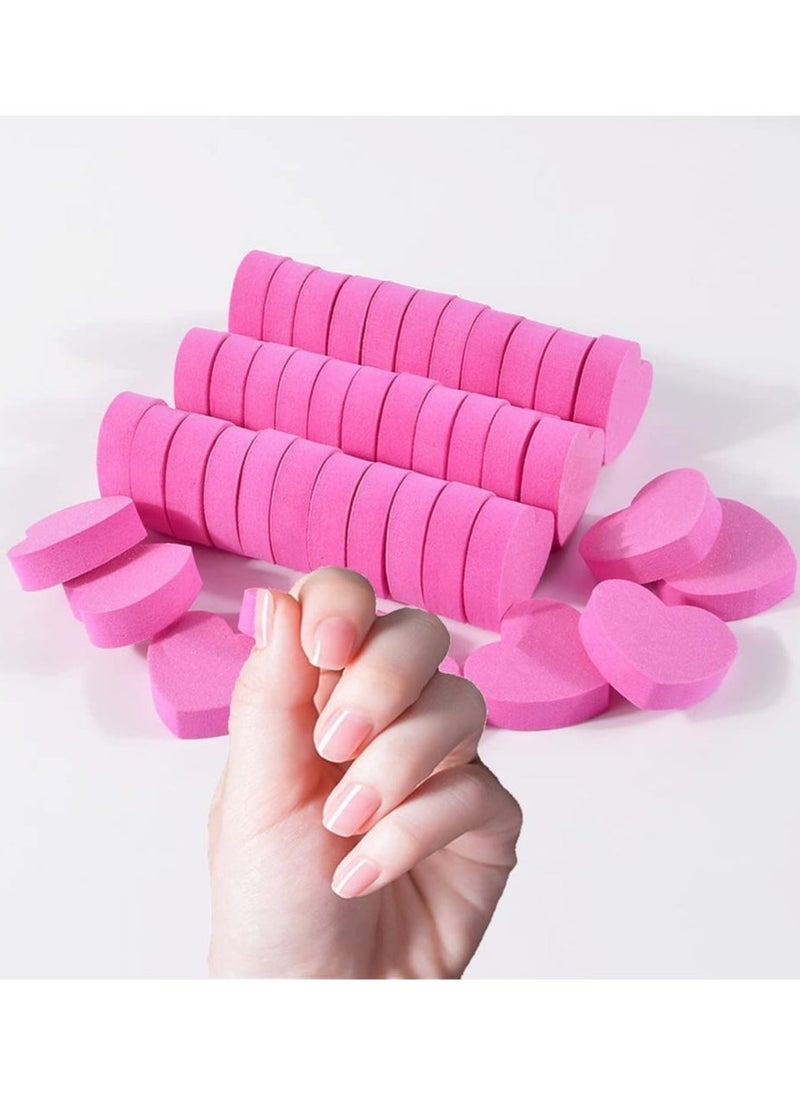 Generic - 40Pcs Nail Buffer Block Double Sided Disposable Nail File Strips Nail Sponge Nail Polish Sanding Buffer Strips Nail File Blocks Manicure Tools for Shaping and Smoothing Fingernails - Image 1