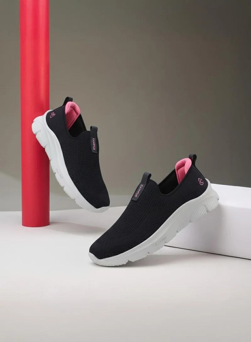 CAMPUS Women's Navy Slip On Walking Shoes - Lightweight Shoes, Elegant Design for Minimal Look