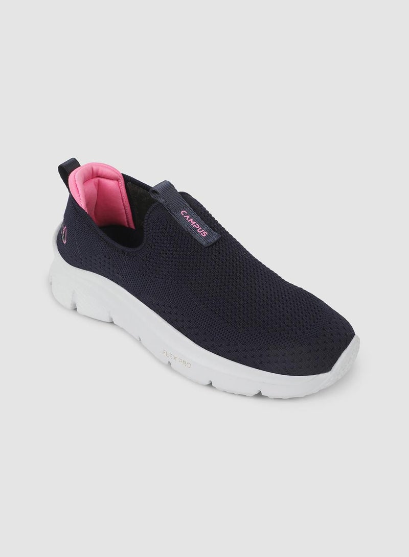 CAMPUS Women's Navy Slip On Walking Shoes - Lightweight Shoes, Elegant Design for Minimal Look - Image 3