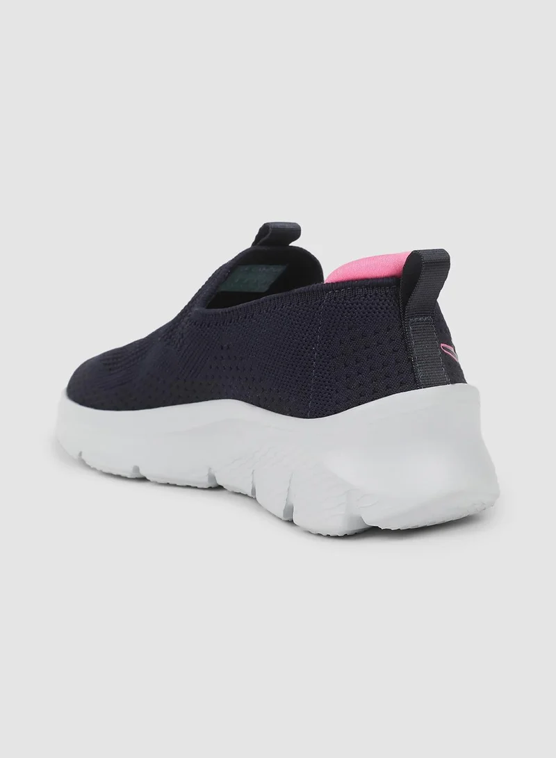 CAMPUS Navy/Stbry.Pnk Women's Navy Slip On Walking Shoes - Lightweight Shoes, Elegant Design for Minimal Look for Women | Best Price UAE