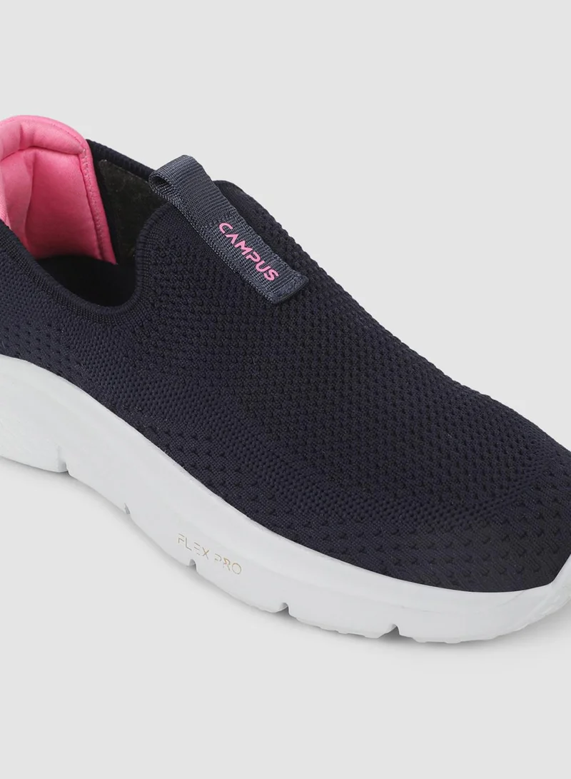 CAMPUS Navy/Stbry.Pnk Women's Navy Slip On Walking Shoes - Lightweight Shoes, Elegant Design for Minimal Look for Women | Best Price UAE