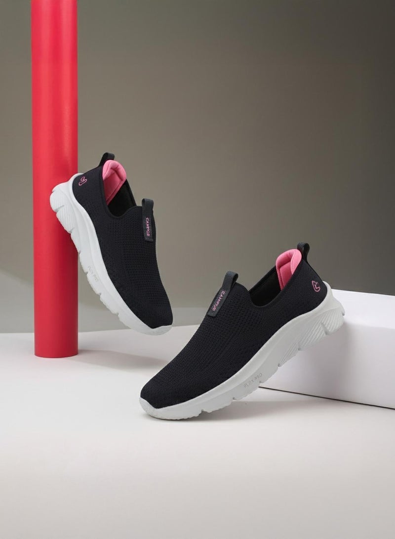 CAMPUS Women's Navy Slip On Walking Shoes - Lightweight Shoes, Elegant Design for Minimal Look - Image 2