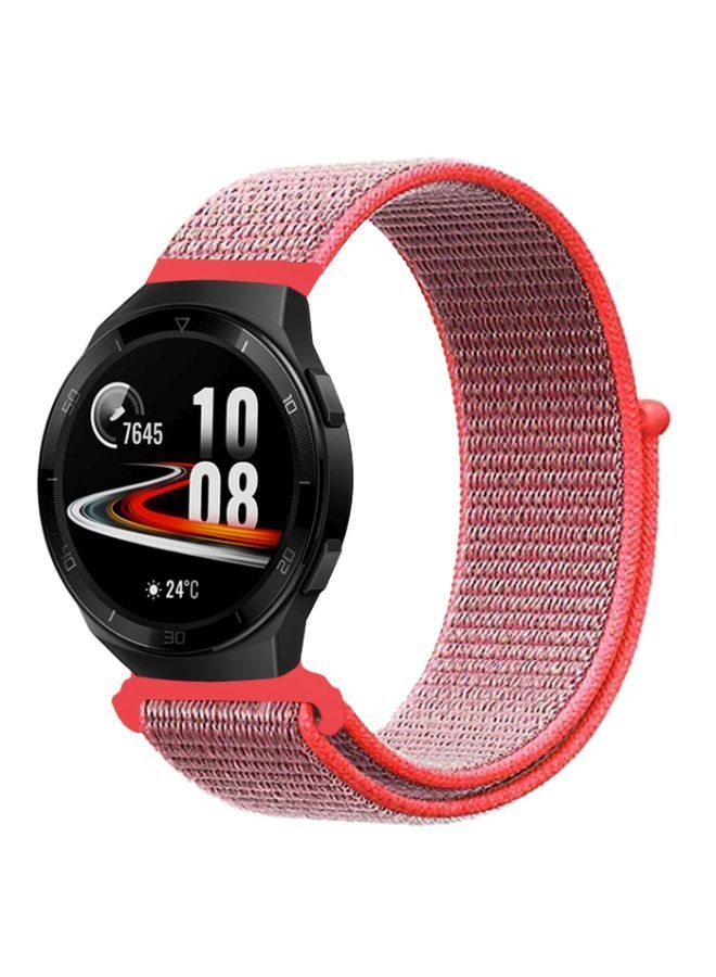 نيبمينينت سوا بديل لساعة يد هواوي GT 2e مقاس 46 مم وردي فاقع