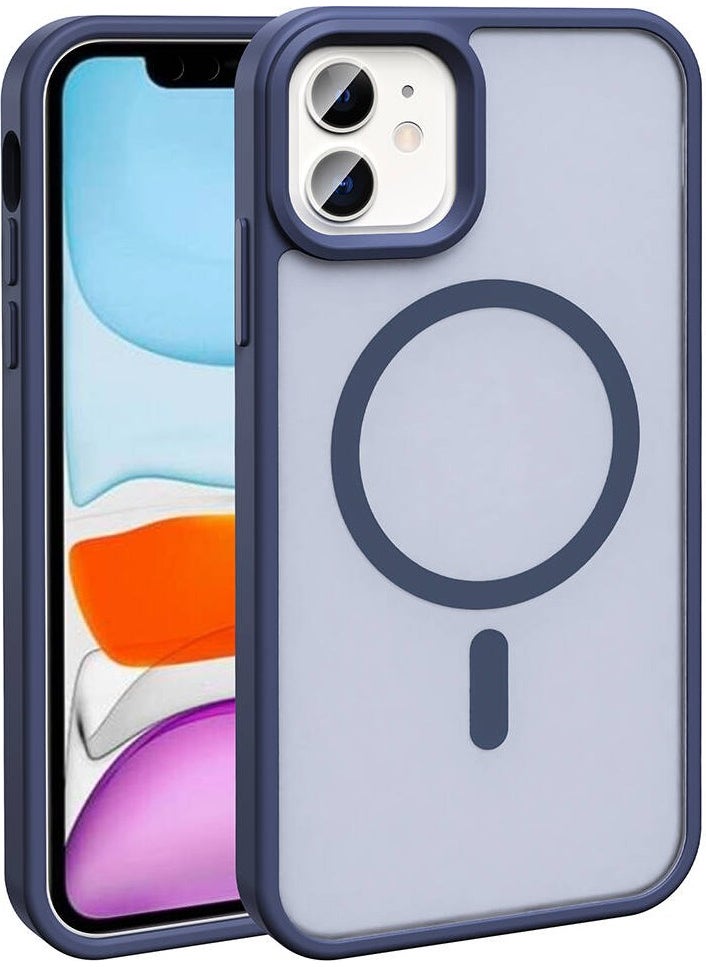 Coolacs - Case Compatible with Apple iPhone 11 Magsafe Charging Feature Matte Back Surface Cover - Image 1