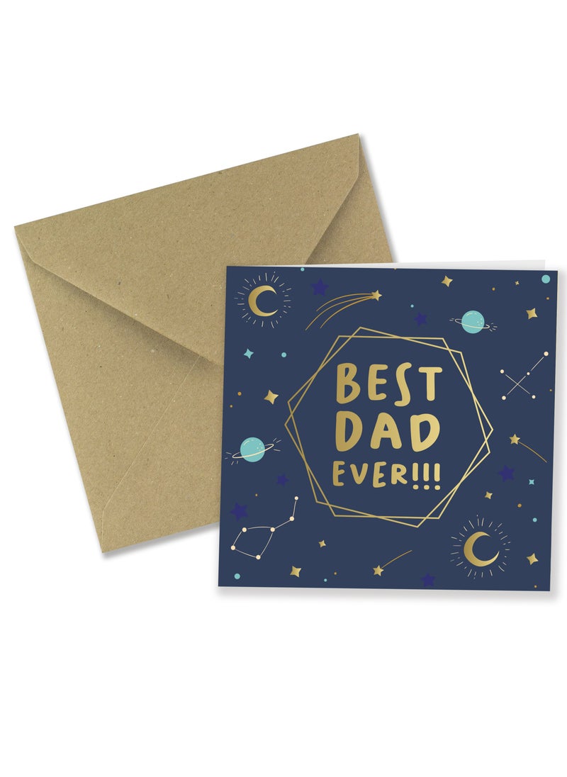 Share the Love Best Dad Greeting Card 