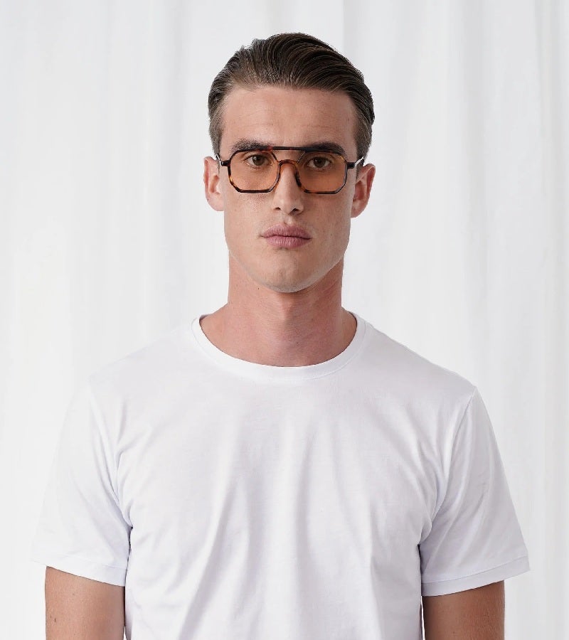  اكسبليست باوتس نظارات شمسية أنيقة للجنسين ريتشارد بتدرج بنفسجي وعدسة عسلية - Image 3