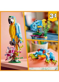 LEGO 3In1 31136 Exotic Parrot  Building Set  - Image 4