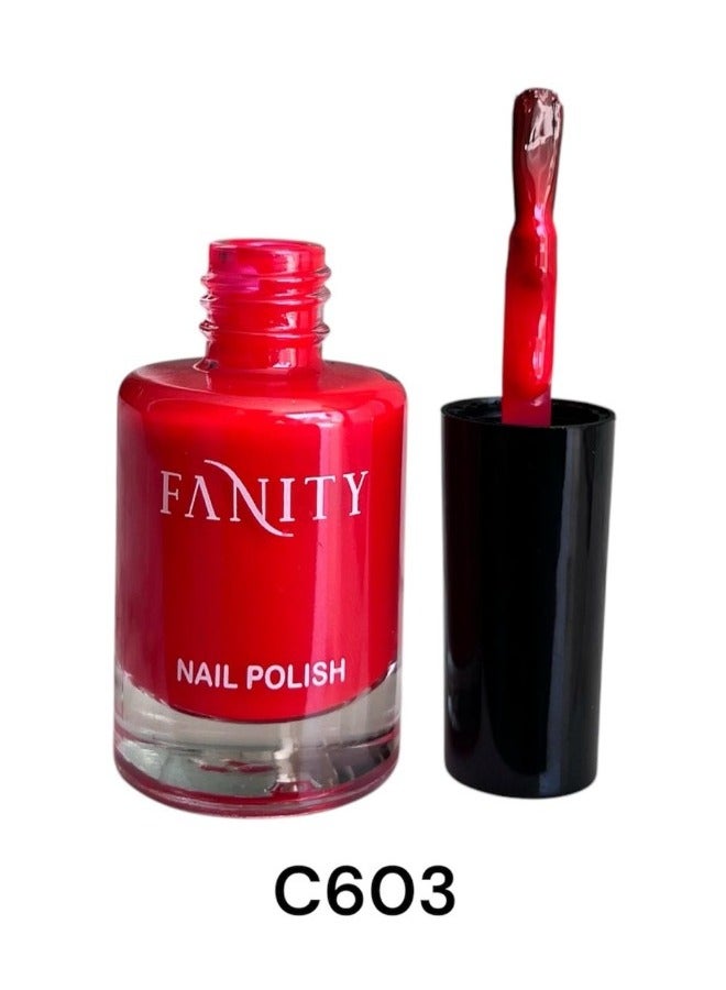 فانيتي طلاء أظافر فنتي بيوتي رقم C603 – تألقي بأظافر مثالية - Image 1