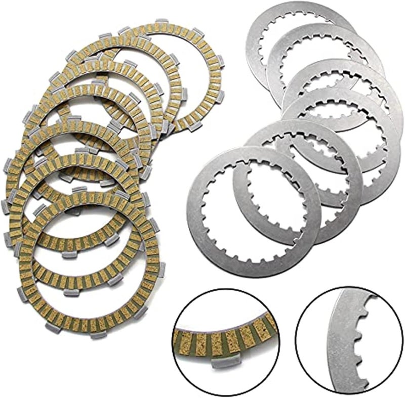 DEMULAX Motorcycle Clutch Friction Disc Plate Kit - Image 5
