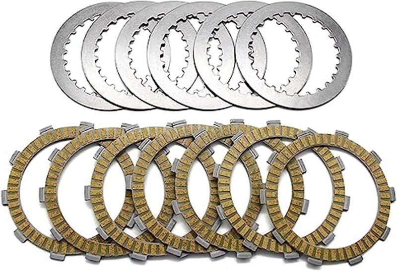 DEMULAX Motorcycle Clutch Friction Disc Plate Kit - Image 1