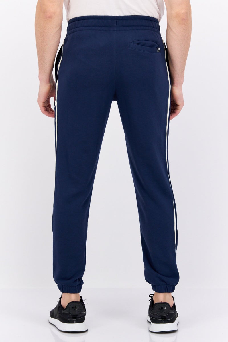 New Balance Men Sport Fit Training Jogger Pants, Navy  - Image 3