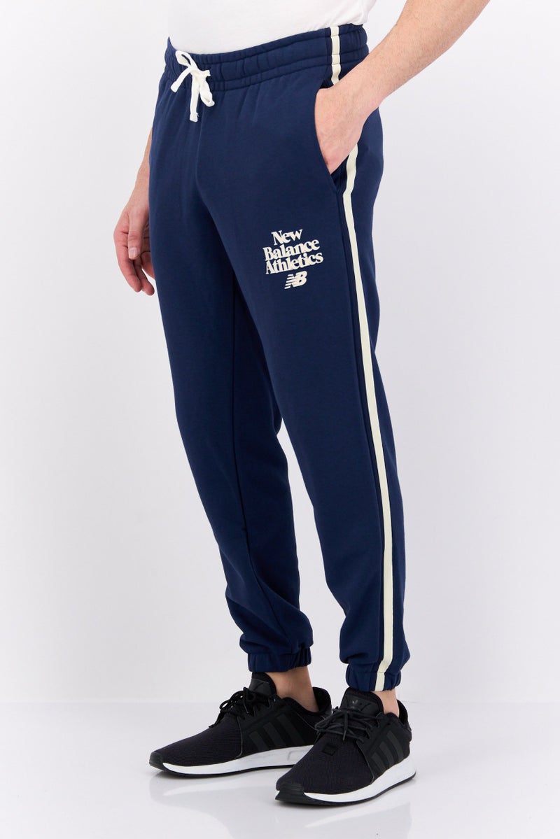 New Balance Men Sport Fit Training Jogger Pants, Navy  - Image 2