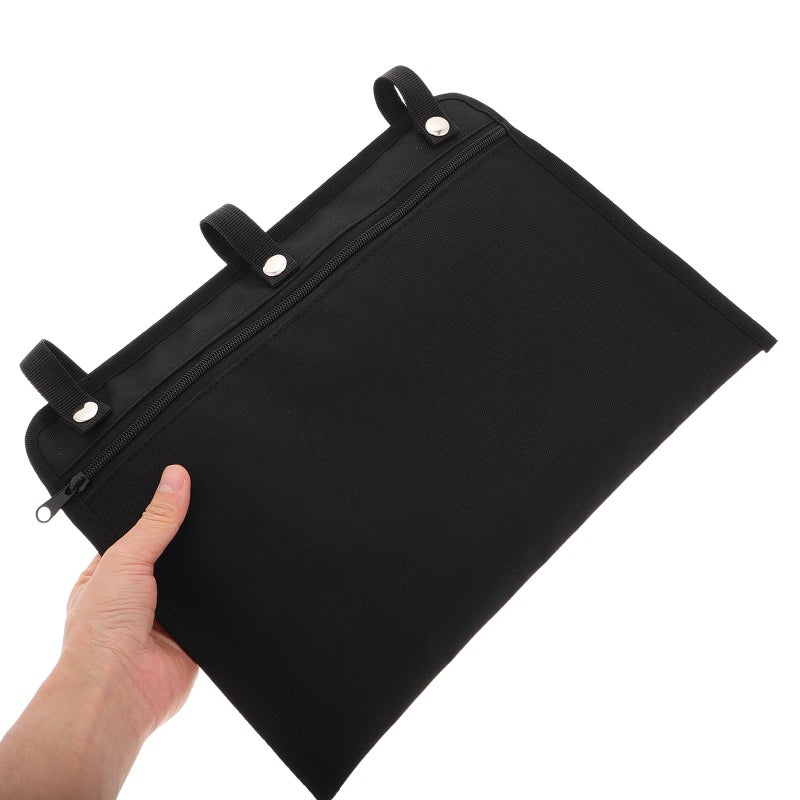 Pouch Bag with Hidden Compartment, Secure Zipper for Travel Storage, Lightweight Design - Image 3