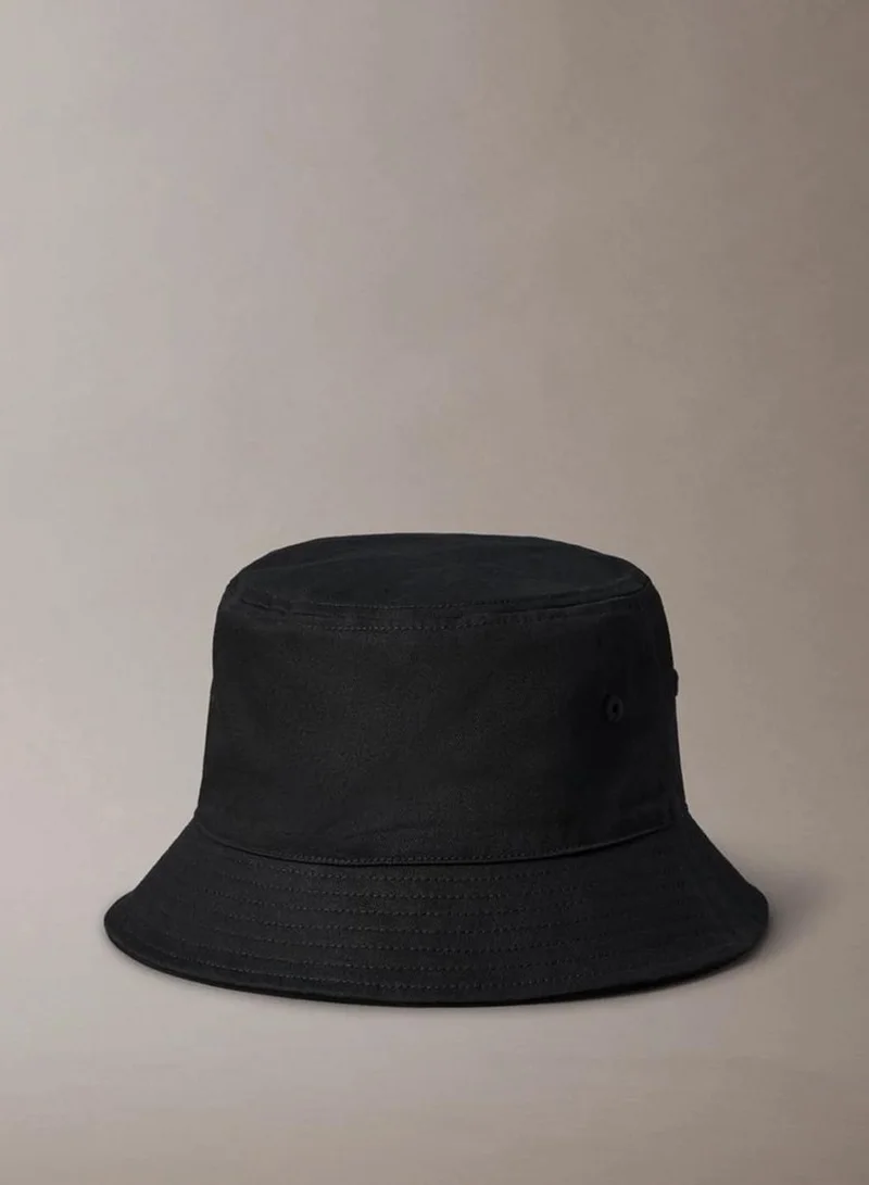 Calvin Klein black Monogram Bucket Hat for Women | Best Price UAE