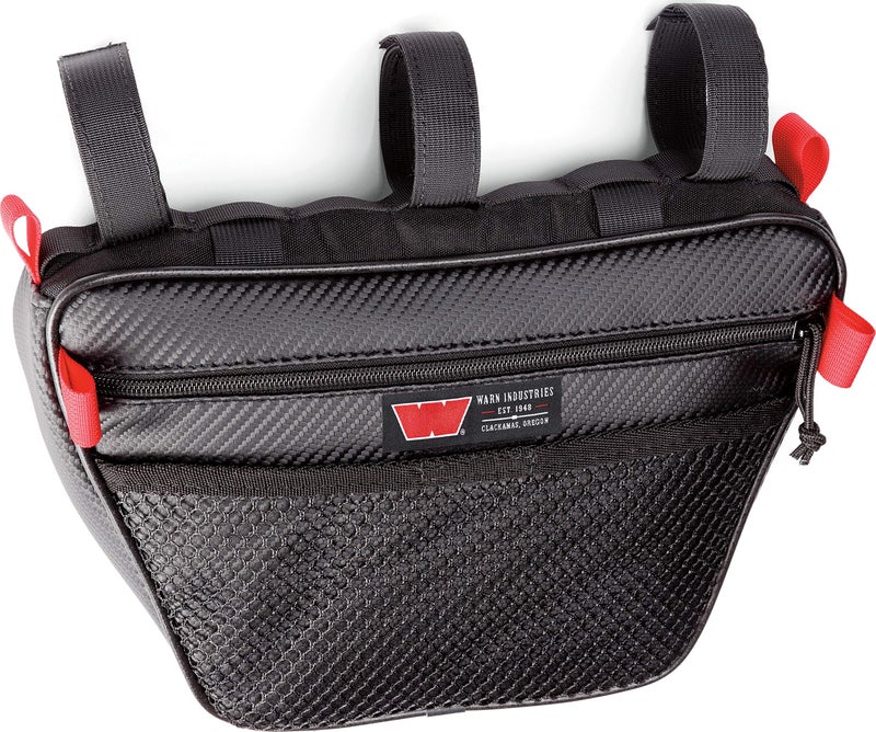 WARN 102644 Epic Trail Gear Full Size Passenger Grab Handle Storage Bag Black