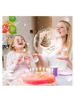 DMG TECH 3D Birthday Card, Folded Greeting Card with 3 Layers Cake, Exquisite Paper Cut Birthday Card Pop Up Cards, Warm Gifts for lover and Friends, 2 pieces  - Image 5