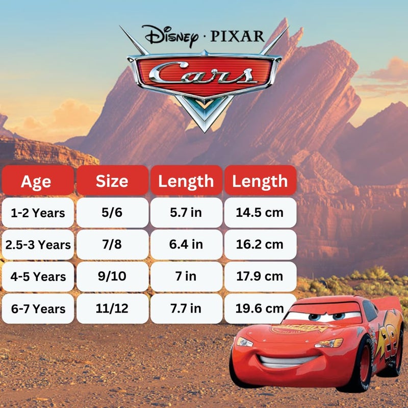 Josmo Kids Cars Clog Sandal Waterproof Slip-On Slides for Boys - Lightning McQueen Closed Toe Clogs with Backstrap - Red (Size 11-12 Little Kid) - Image 4