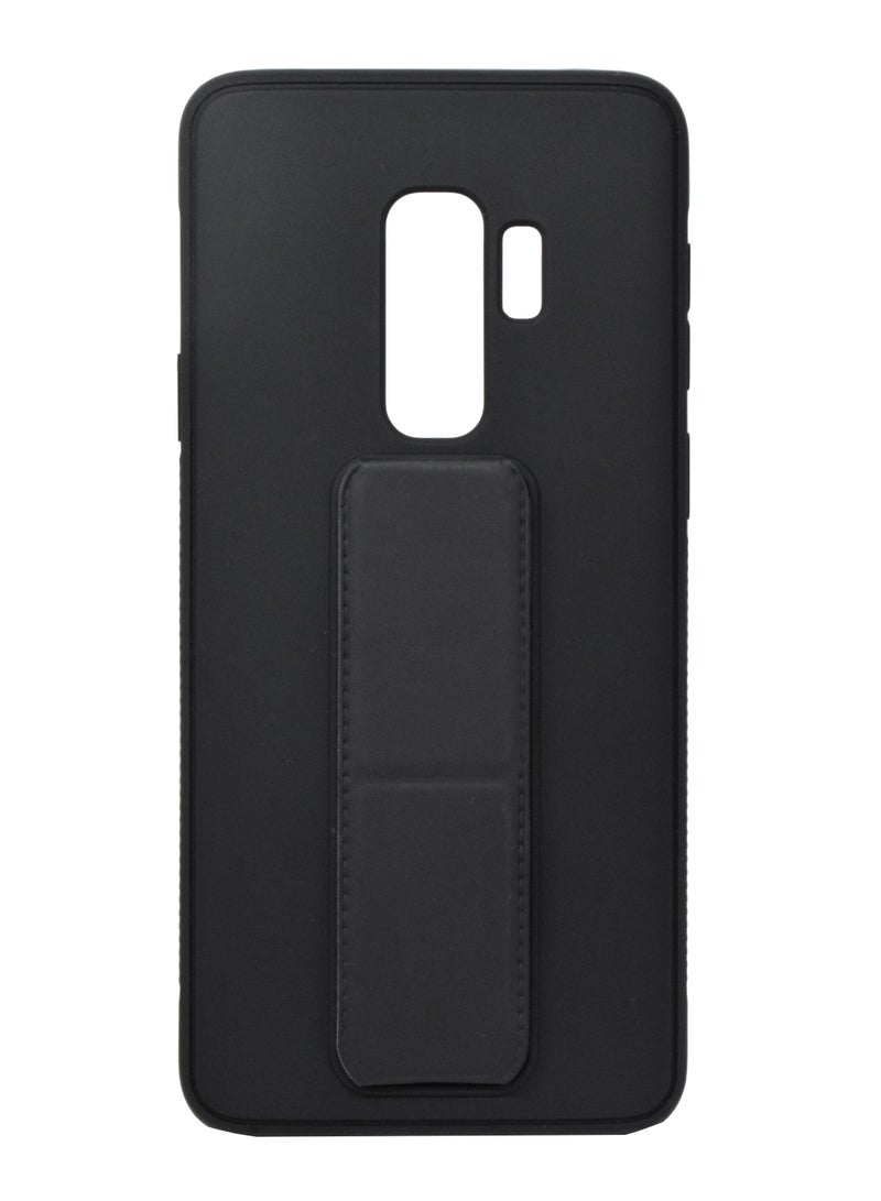 BORTONY Galaxy S9 Plus Case Silicone Camera Protected Shockproof With Finger Grip Stand Cover - Image 1