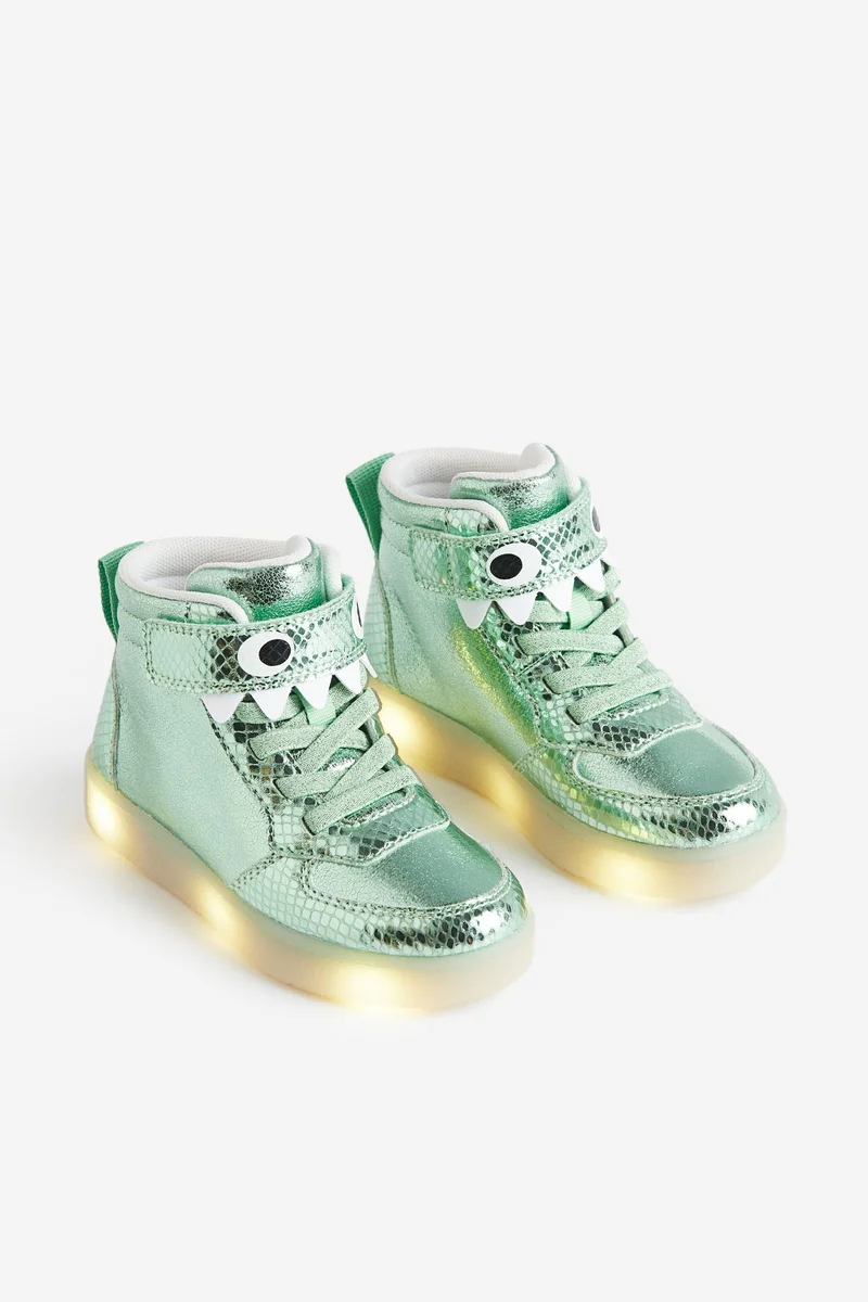 H&M Flashing Hi-Tops