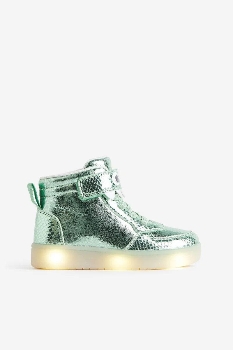 H&M Flashing Hi-Tops