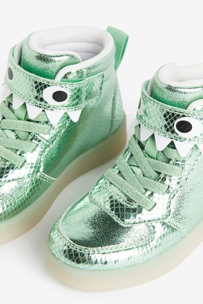 H&M Flashing Hi-Tops