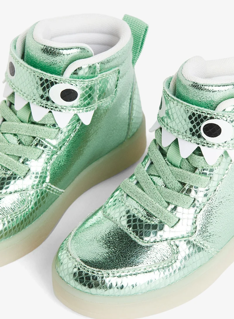 H&M Flashing Hi-Tops