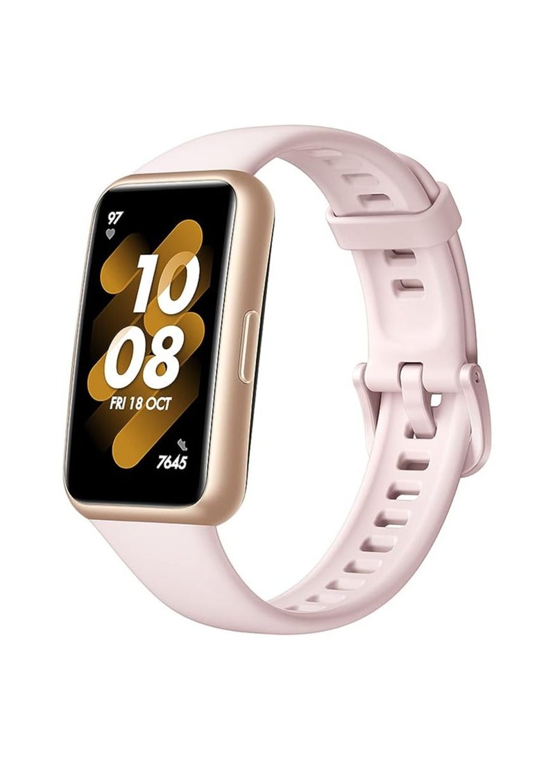 Generic Replacement Strap Compatible for Honor Band 8 Huawei Band 8 Silicone Waterproof Smart Watch Band  - Image 1