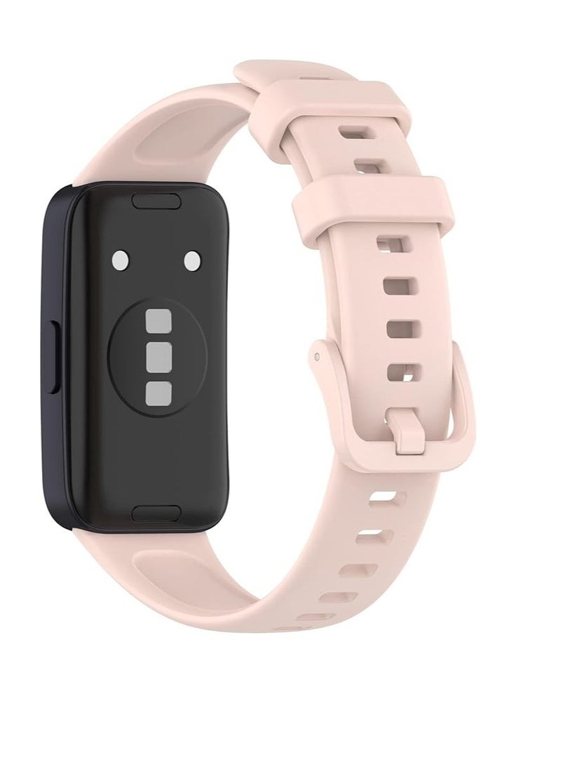 Generic Replacement Strap Compatible for Honor Band 8 Huawei Band 8 Silicone Waterproof Smart Watch Band  - Image 2