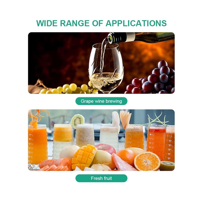 Refractometer， Refractometer, Handheld Alcohol Sugar Tester Wine Meter Densitometer 0-25% Beer 0-40% Grapes,for Honey, Molasses - Image 5