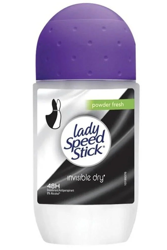 ليدي سبيد ستيك رول أون بودرة منعشة - 50 مل