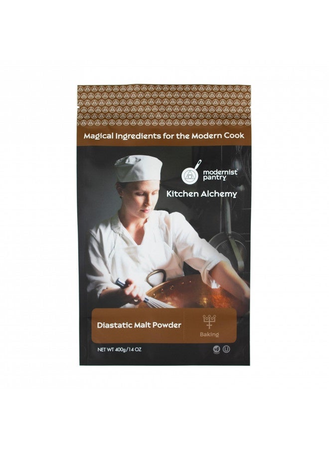 Diastatic Barley Malt Powder ? Vegan ? Ou Kosher Certified - 400G/14Oz  - Image 1