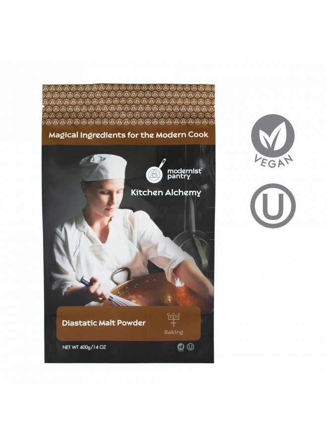 Diastatic Barley Malt Powder ? Vegan ? Ou Kosher Certified - 400G/14Oz  - Image 3
