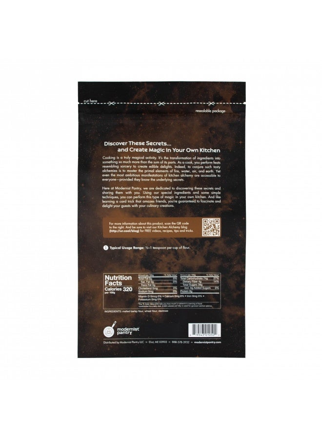 Diastatic Barley Malt Powder ? Vegan ? Ou Kosher Certified - 400G/14Oz  - Image 2