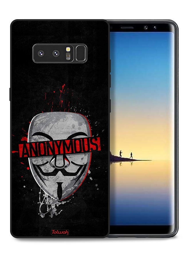 Tolwak Samsung Galaxy Note 8 Protective Case Cover Anonymous - Image 1