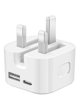 35W USB-C Power Adapter White Charger Fast USB C Charger iPhone 15 Fast Charger Head Type-C Power Plug Universal Travel Adapter USB-C Plug For Both Android And Apple Can Charge iPhone 15/15 Pro Max/15 Pro/15 Plus/14/13/12/11,etc White - pzsku/Z0AC3DF1D4DFB7E94A965Z/45/_/1734685899/82e5942c-bf31-429e-819b-d26980f186f5