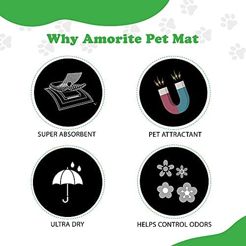 AMORITE Waterproof Reusable Washable Pee Pads & Hygenic Pet Dry Sheet | Training Pads for All Pet | Size- 140 x 100 Large Combo (Color, Dark Sea Blue + Sea Blue) - Image 3