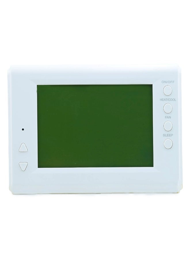 ترموستات تكييف هواء رقمي جداري سلكي QD-HVAC09 | تحكم ذكي في التبريد والتدفئة | شاشة LCD | وضع مروحة تلقائي | 100-240 فولت | مناسب للمنازل والمكاتب - Image 1