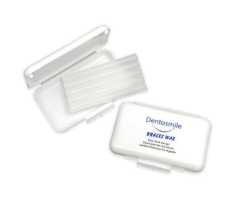 Dentosmile Dental Orthodontic Wax for Braces/Bracket Gum - 5 Strips Per Box (1) - Image 1