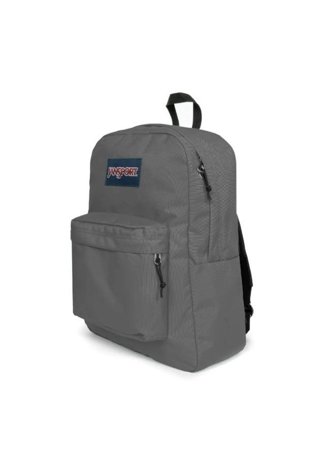 JANSPORT SuperBreak One Zipper Closure Adjustable Shoulder Strap Backpack Graphite Grey 42 x 32 x 13 cm EK0A5BAGN601 - Image 2