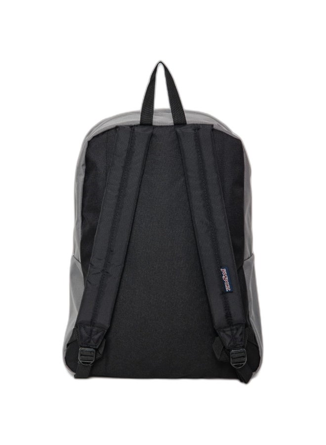 JANSPORT SuperBreak One Zipper Closure Adjustable Shoulder Strap Backpack Graphite Grey 42 x 32 x 13 cm EK0A5BAGN601 - Image 3