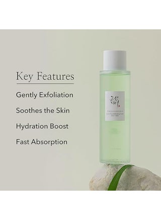 Green Plum AHA BHA Toner Refreshing Facial Essence Moisturizer Mild Exfoliating Salicylic Acid for All Skin Types, Korean Skin Care for Men Women 150ml 5.27 fl.oz 150ml - view 4