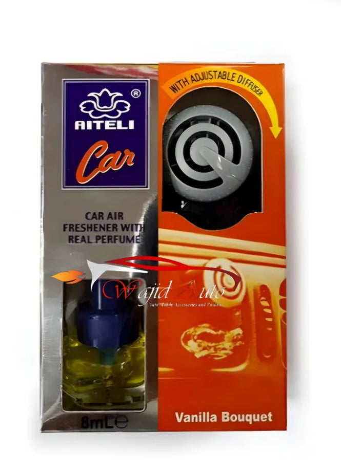 معطر هواء شواية مكيف السيارة بالفانيليا