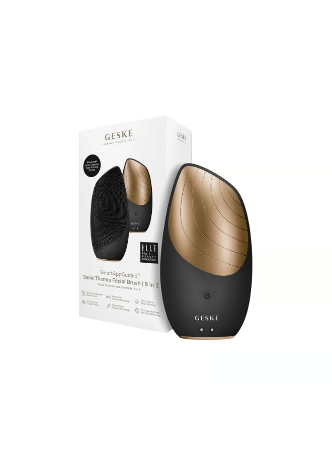 GESKE Sonic Thermo Facial Brush 6-In-1 Gray - Image 4