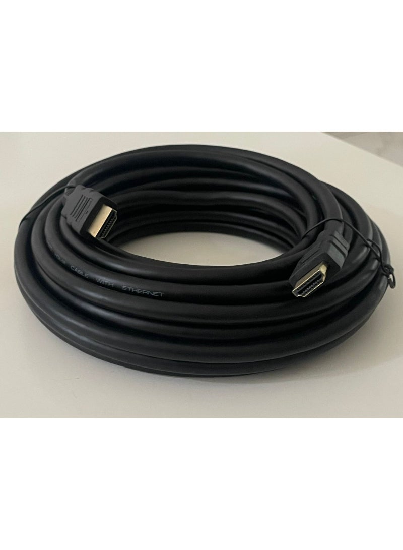 T Tech High Speed HDMI Cable with 4K Ultra HD 2160P Resolution and 3D Support – Gold Plated, in Black Color - Image 3