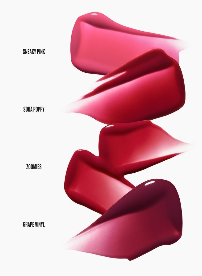 MAC Cosmetics MAC Lustreglass Lip Tint Sneaky Pink - Soft Cool Pink Glossy Lip Tint with Long-Lasting Stain 3 mL - Image 4