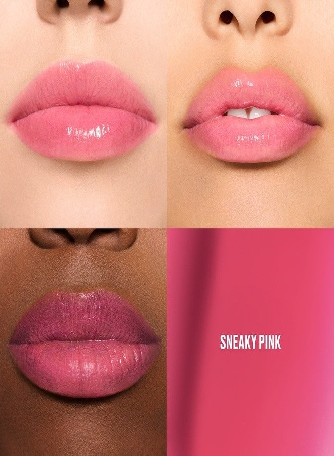 MAC Cosmetics MAC Lustreglass Lip Tint Sneaky Pink - Soft Cool Pink Glossy Lip Tint with Long-Lasting Stain 3 mL - Image 2