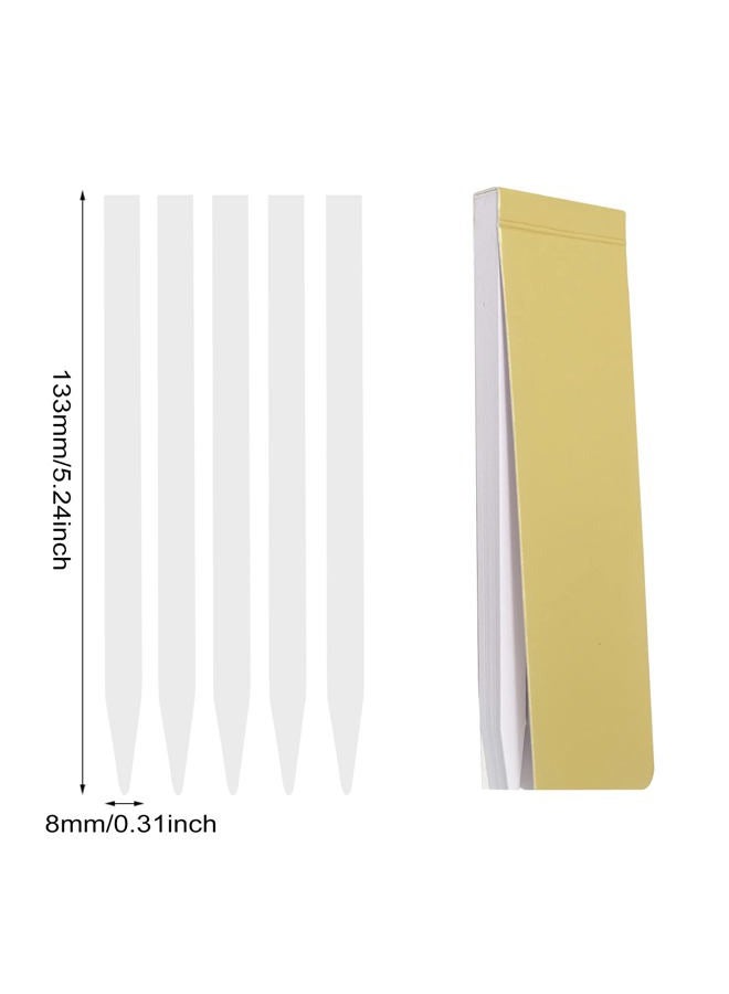 HONBAY 100PCS Disposable Perfume Test Strips Classic Style Essential Oils Paper Test Strips Smelling Test Paper White Testing Strips Aromatherapy Fragrance Tester Strips - Image 2