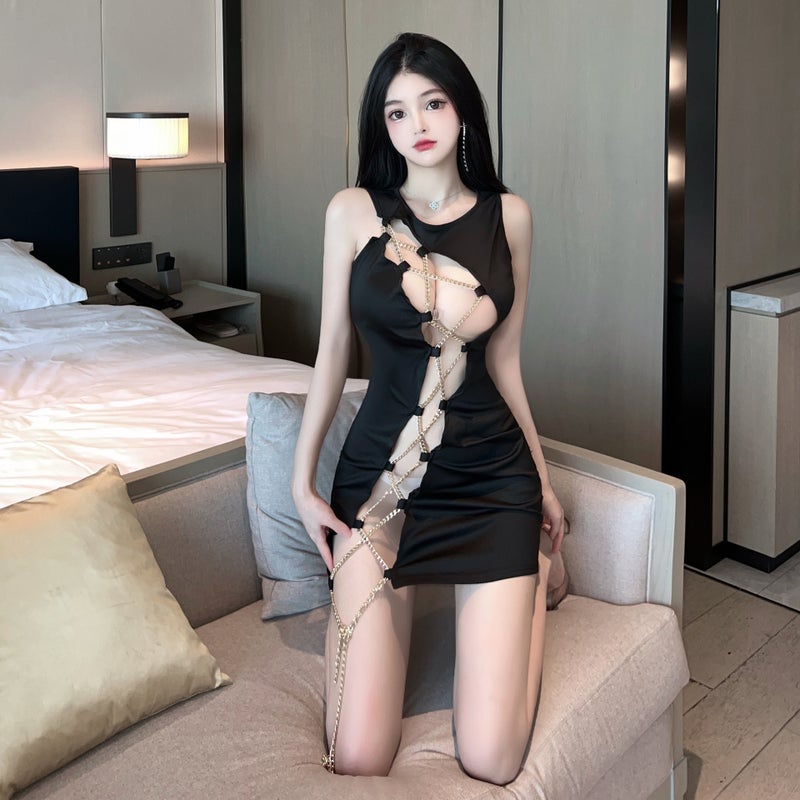 Pure Desire Fun Lingerie Women''s Dress Sexy Uniform New Style No Need to Take Off Temptation - Image 3