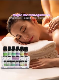 Generic 6-pack Aromatherapy Essential Oil Humidifier Essential Oil Six Scents Multi-color Gift Set Soothing and Relaxing Body Aromatherapy Essential Oil Gifts for Men and Women  - Image 4