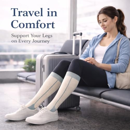 Aoliks Compression Socks for Women and Men, Knee High Support Stockings – Over the Calf Running Gear, Athletic Sport Compression Socks for Hiking, Training & Daily Wear - Image 4